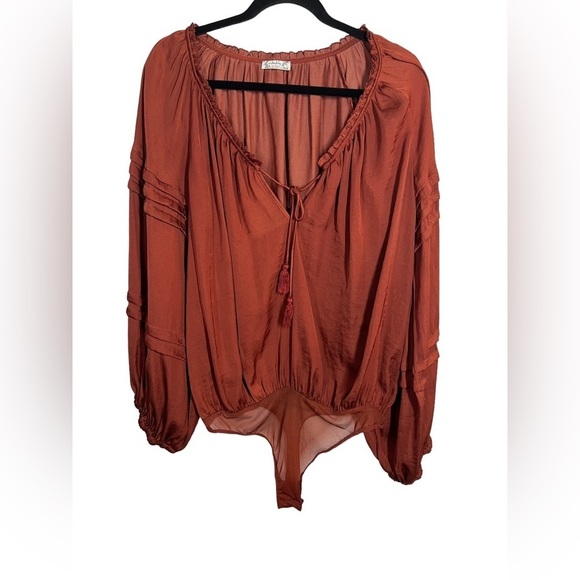 Free People All Tucks Bodysuit - Picture 3 of 11